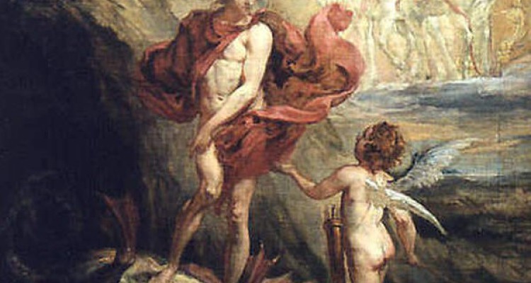 Боротьба Аполлона з Піфоном і заснування Дельфійського оракула - грецький міф