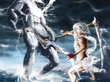 Боротьба Зевса з Тіфоном - грецький міф