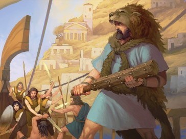 Іпполітин пояс - дев'ятий подвиг Геракла - грецький міф
