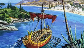 Острів Аретіада і прибуття в Колхіду - грецький міф