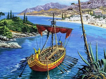Острів Аретіада і прибуття в Колхіду - грецький міф