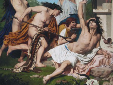 Смерть Орфея - грецький міф