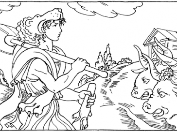 Стайні царя Авгія - шостий подвиг Геракла - грецький міф